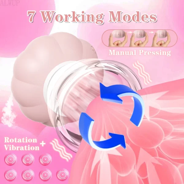 Breast Massager Vibrator Licking Tongue Clitoral Stimulation Sucking Nipple Oral Female Masturbation Tools Sex Toys for Women - Image 7
