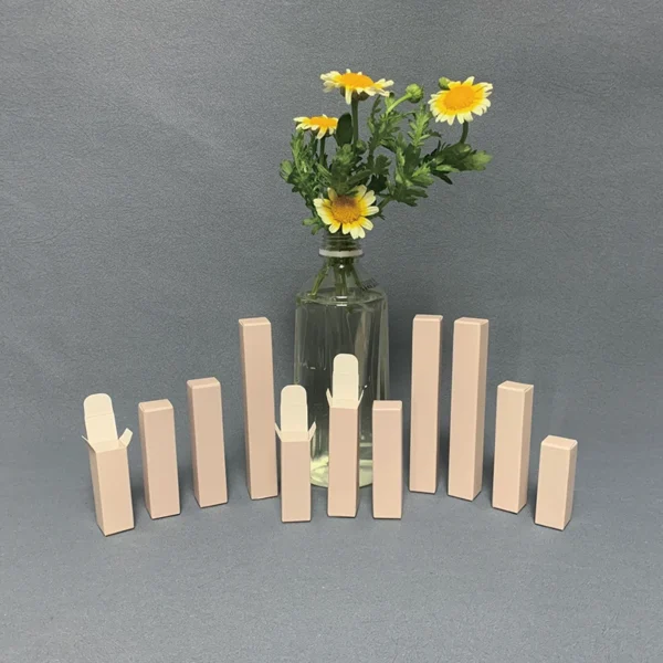 Get 50pcs Long Tube Cardboard Box Lipstick Box Lipstick Universal Packaging Box 1.8CM - Image 2