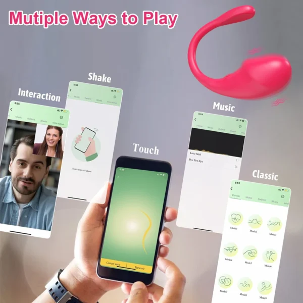 APP Control Clitoris Vibrator for Women Clitoral Stimulator Female G Spot Wearable Love Egg Vibrating Sex Toy Adult Supplies - Image 5