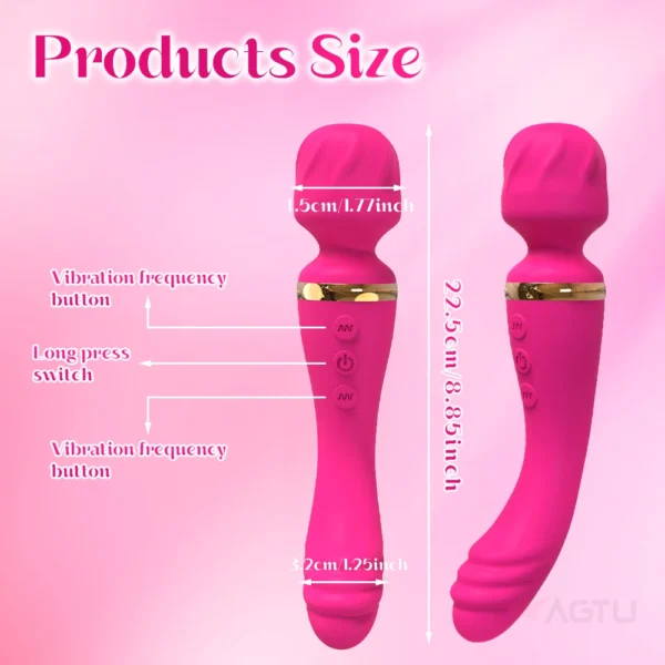 Sex Toys Vibrator Dildos for Women Dual Motor Magic Wand Clit G-Spot Clitoris Stimulator Female Masturbation Adult Products - Image 3