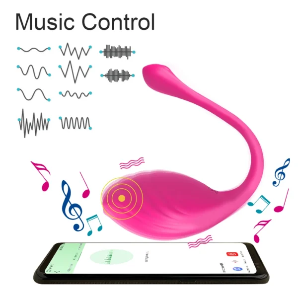 Remote ControlVibrator for Women Clitoris Stimulator APP Control Vibrating G-Spot Love Egg Vaginal Massager Sex Toys for Adults - Image 6