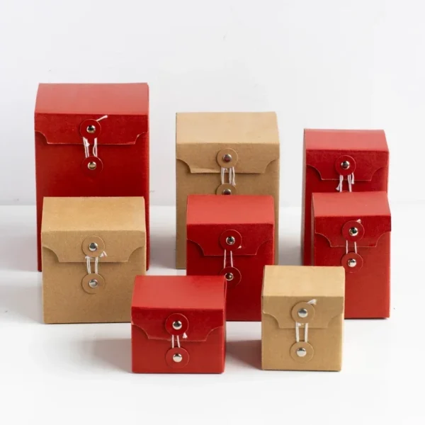 Get 10pcs Empty DIY Candle Packaging Box Universal Cardboard Paper Gift Box Wedding Candy Box Birthday Gift Packaging for Guests - Image 2