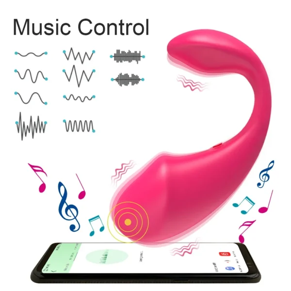 APP Vibrator Sex Toys for Women Vagina Clitoris Stimulate U Type Vibrator G-Spot Massage Female Masturbator Adults Goods - Image 5