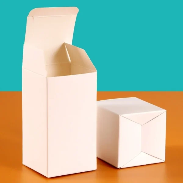 Get 50pcs White Cardboard Packaging Box Kraft Paper Box for Small Business Candy Chocolate Gift Boxes for Wedding Xmas Party - Image 3