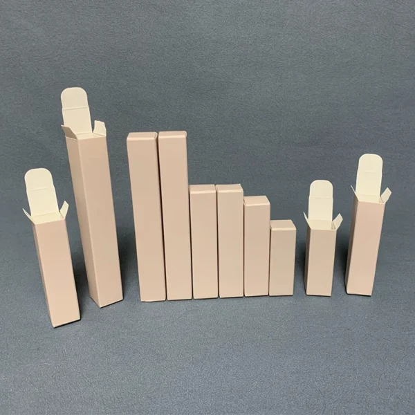 Get 50pcs Long Tube Cardboard Box Lipstick Box Lipstick Universal Packaging Box 1.8CM - Image 5