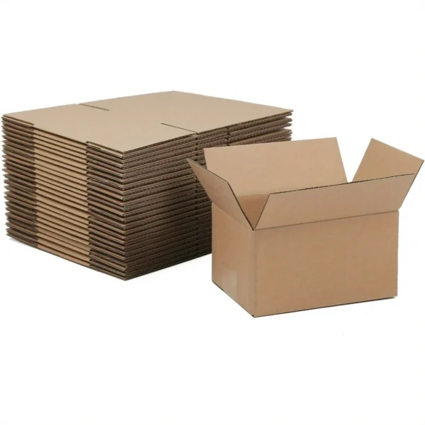 Get 20Pcs Express Box Moving Boxes Paper Corrugated Board Package Storage Cartons Craft Heavy Duty Shipping Packing Boxes - Image 6