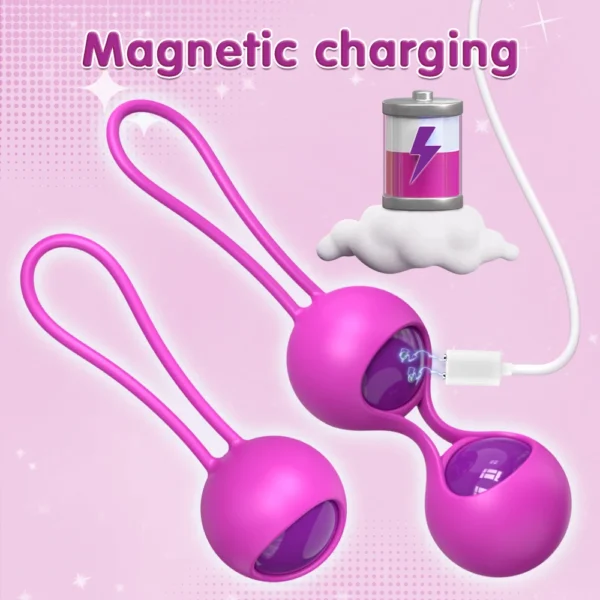 Remote Control Vaginal Ball Smart Geisha Kegel Ball Simulator Vagina Chinese Ben Wa Ball Tightening Exerciser Sex Toys for Women - Image 3