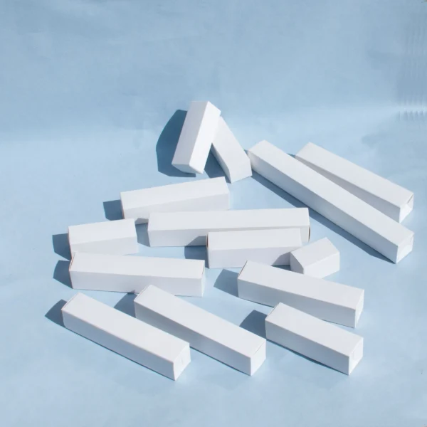 Get 50pc 3x3cm 4-33cm High White Kraft Gift Boxes Long Blank Paper Boxes in Stock Cosmetic Candles Jewelry Cardboard Packaging Boxes - Image 4