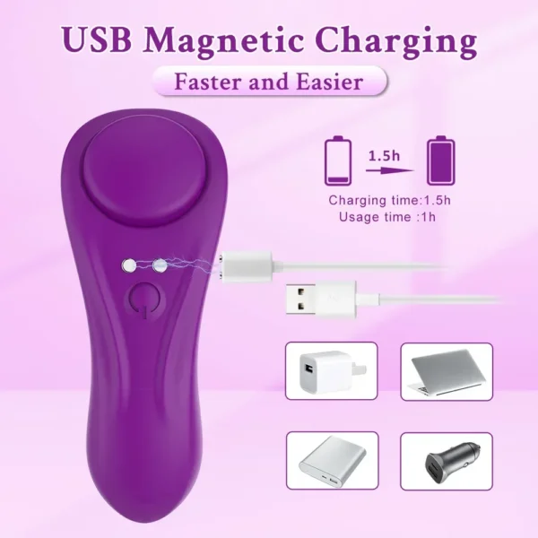 Remote Control Wearable Panty Clitoral Magnetic Vibrators for Women Clitoris Stimulator Vagina Massager Adult Female Sex Toys - Image 3