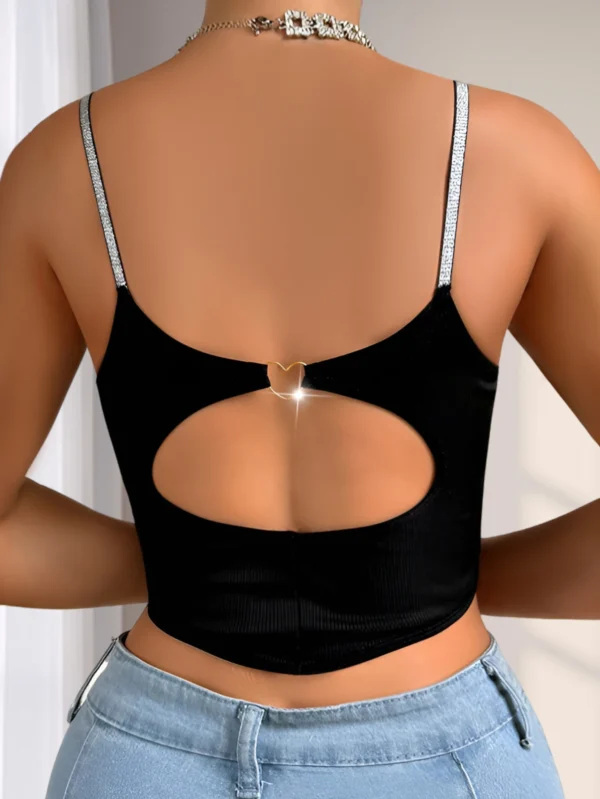 Women Seamless Crop Tops Sexy Bras Female Breathable Brassiere New Fashion Vest Solid Color Hollow Out Ribbed Intimates Lingerie - Image 5