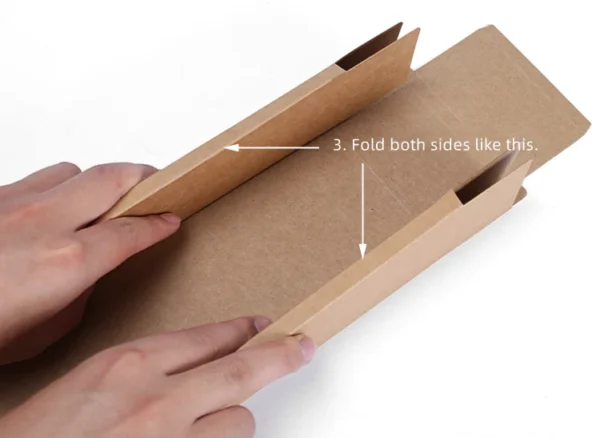 Get 10Pcs Good Kraft Paper Gift Packing Box Wedding Party Cookie Candy Cake Boxes With Clear PVC Window Delicate Drawer Display - Image 5