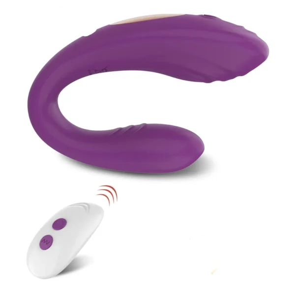 Remote Control Vibrator Female U Type Vibrator Clitoris Stimulate G-Spot Vagina Massage Female Masturbation Sex Toys for Women - Image 1