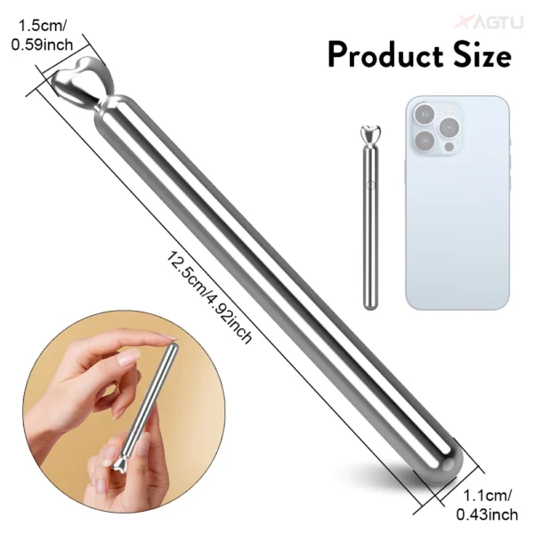 Mini Bullet Vibrator for Men Prostate Massager Anal Stimulate 10 Modes Vibrating Adults Sex Toy for Men Sex Supplies - Image 6