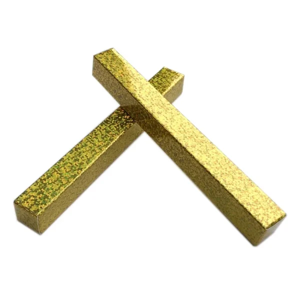 Get 50pcs Paper Tube Cardboard Box DIY Handmade Eyeliner Packaging Box 1.6x1.6x14.5cm Eyeliner Carton High-end Gold Card Small Box - Image 5