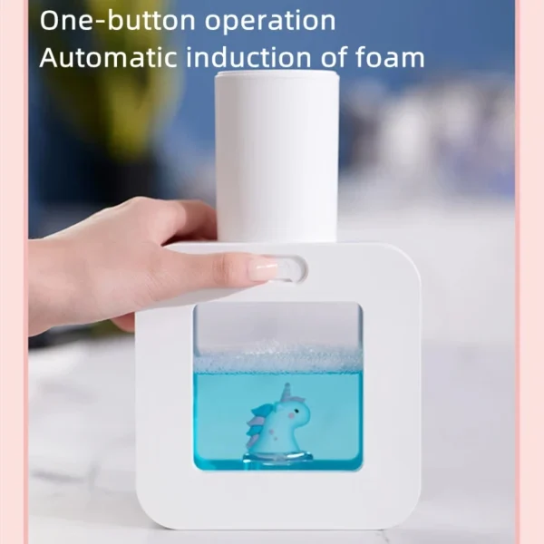 New Automatic Soap Dispenser Cute Pet Contact Free Hand Sanitizer USB Charging 400ml Liquid Dispensers Wash Handtizer Personal - Image 5