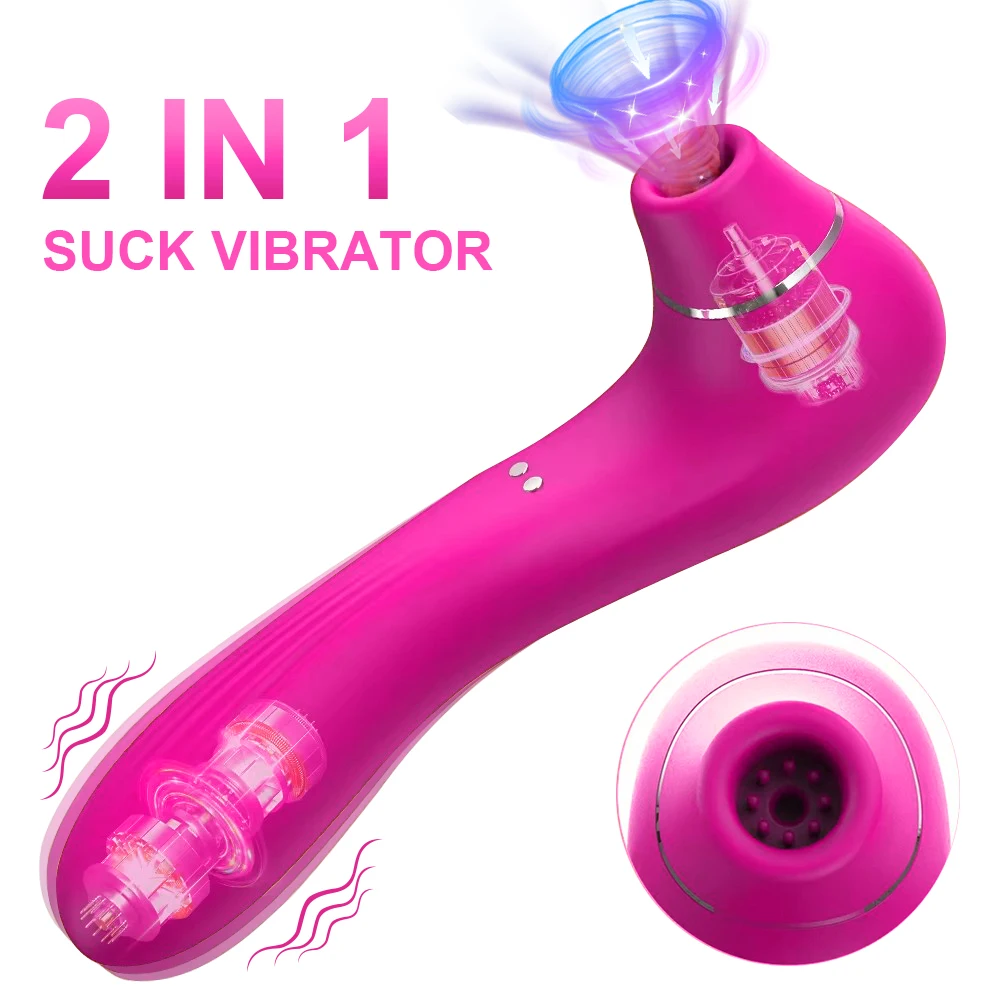 kf-Sa7b2c02770ac411f80d7a40955abe749a Sucking Vibrator for Women Clitoris Stimulator Female Nipple Oral Blowjob Vacuum Vibrating Clit Sucker Adult Sex Toys for Women - Image 1