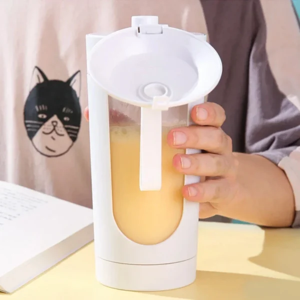 Stainless Steel Electric Blenders 700ml Juice Maker Blender 12 Leaves Strong BPA-free Smoothies/Ice Fruits/Nuts Blender Bottle - Image 5