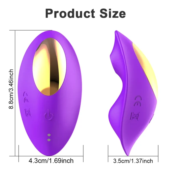 APP Sucking Vibrator for Women Female Wearable Clit Sucker Clitoris Stimulator 2 in 1 Sex Toy for Women 's Panties Adult Goods - Image 4