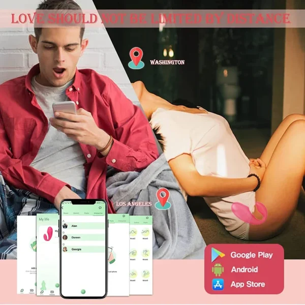 APP Vibrator Sex Toys for Women Vagina Clitoris Stimulate U Type Vibrator G-Spot Massage Female Masturbator Adults Goods - Image 4