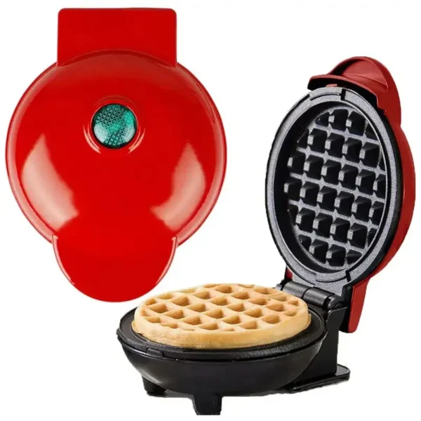 Sandwich Cake Baking Tray, Household Breakfast Electric Baking Pan, Fully Automatic Multifunctional Mini Waffle Biscuit Machine - Image 5