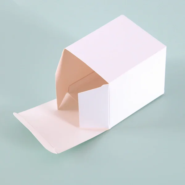Get 50Pcs Small white Kraft Paper Box for Gift Product Cardboard Packaging Boxes for Business Birthday Chirstmas Wedding Party - Image 3