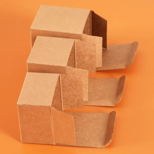 Get 50pcs Multi size Folding Small Gift Boxes Cosmetics Paper Box Candle Aromatherapy Candy Party Business Packaging Universal - Image 2