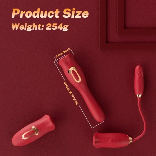 Tongue Licking Biting Vibrator for Women Oral Clitoris Nipple Anal Stimulator Vagina Massage Female Masturbator Adult Sex Toy - Image 6