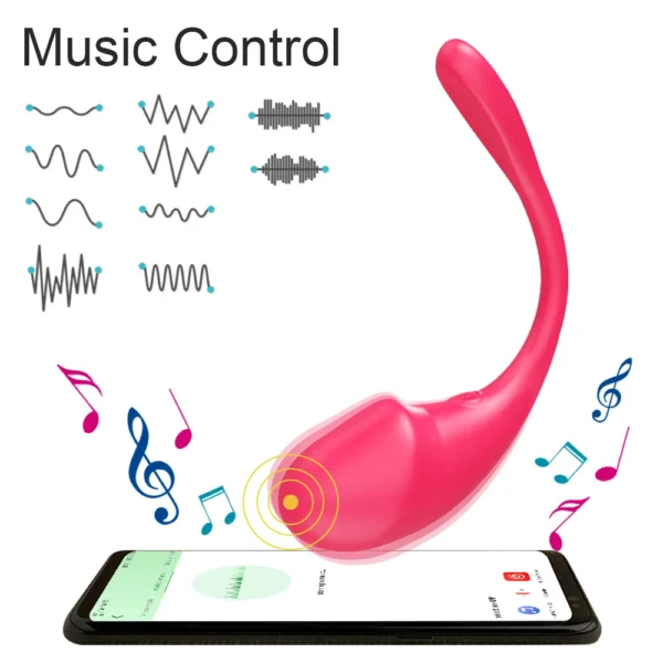 APP Control Clitoris Vibrator for Women Clitoral Stimulator Female G Spot Wearable Love Egg Vibrating Sex Toy Adult Supplies - Image 4