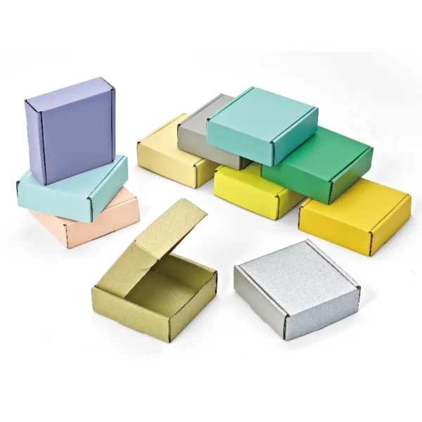 Get 10pcs Three-layer Thick Gift Packaging Box Multi Color Corrugated Box for Packing Hard Clothing Packaging Shipping Box - Image 2