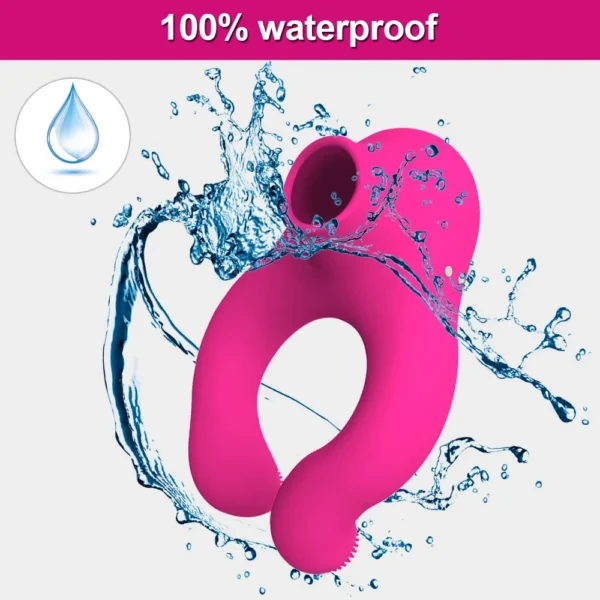 Penis Cock Ring Vibrator for Men Delay Ejaculation Stimulator Clit Sucker Dick Enlarger Ring Sex Toy for Men Couples Adult Goods - Image 4