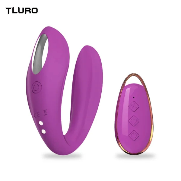 Remote Control Penetration Vibrator for Women Double Penis Clitoris Stimulator Wireless Vibrator Sex Toys for Adults Couple - Image 2