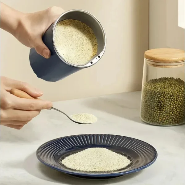 2025 New Small Electric Grinding Machine Grain Grinder Coffee Grinder Stainless Steel Nuts Beans Grains Mill Herbs for kitchen - Image 4