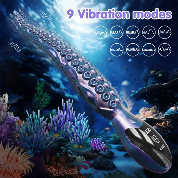 Octopus Tentacle Vibrator for Women Clitoris Stimulator Vibrating Anal Balls G Spot Female Masturbation Sex Toys for Women - Image 5