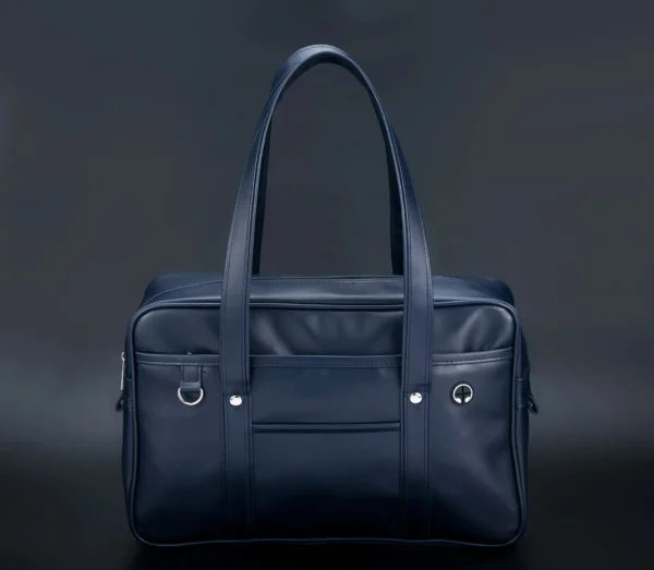 schoolbag PU leather japanese wide application japanese handbag large capacity waterproof - Image 2