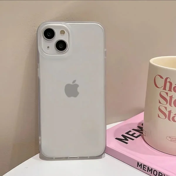 Ultra Thin Matte Soft Translucent Clear Phone Case For iPhone 13 Mini 15 16 17 11 12 14 Pro Max 17 Air Slim Silky Skin Cover - Image 3