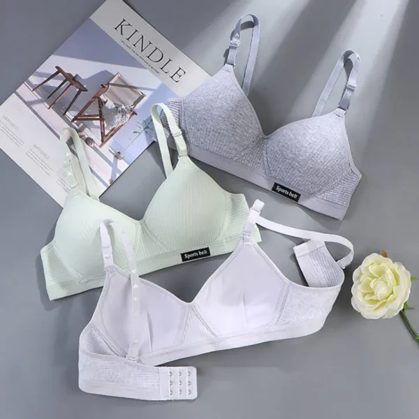 Sport Underwear for Teens Seamless Girl No Underwire Training Bra Soft Skin-Friendly School Girl Small Size Bra Clothing - Image 2