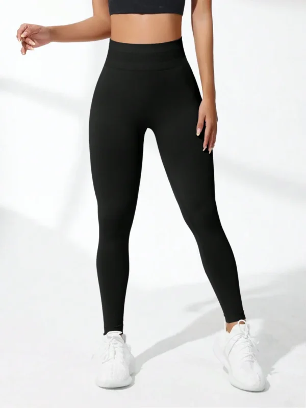 Women's High Waist Yoga Leggings Seamless High Stretchy Butt Lifting Breathable Sports Pants for Women Gym Leggings - Image 4