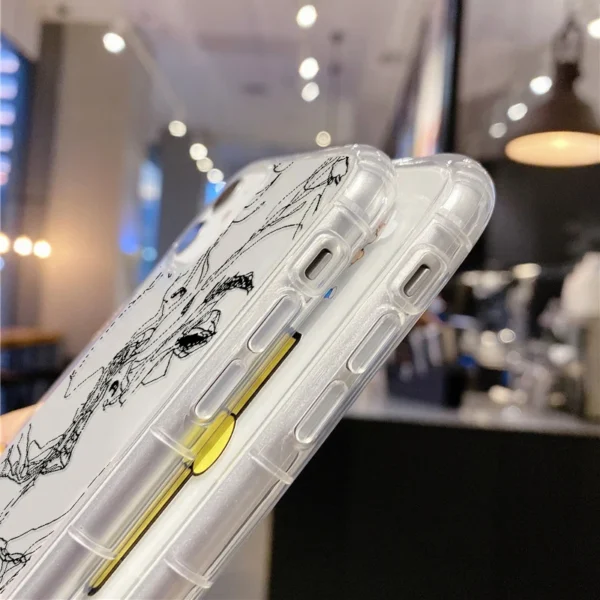 For iPhone 15 16 Pro Max Case For iPhone 11 13 14 Pro Max 13 12 Mini 7 8 XR XS X SE 3 Abstract Line Face Aesthetic Phone Cover - Image 6