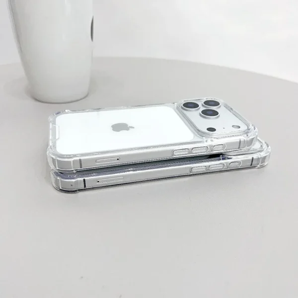 Airbag Anti Fall Crystal Phone Case for iPhone 17 Pro Max 17 Pro 17 Air 16 15 14 13 12 11 XR XS 7 8 Plus Back Slim Back Cover - Image 5