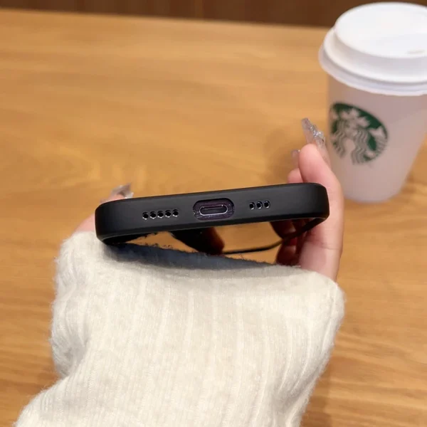 For Magsafe Magnetic Wireless Charge Case For iPhone 16 15 14 13 12 11 Pro Max 16 Plus 16e Silicone Glass Lens Protection Cover - Image 4
