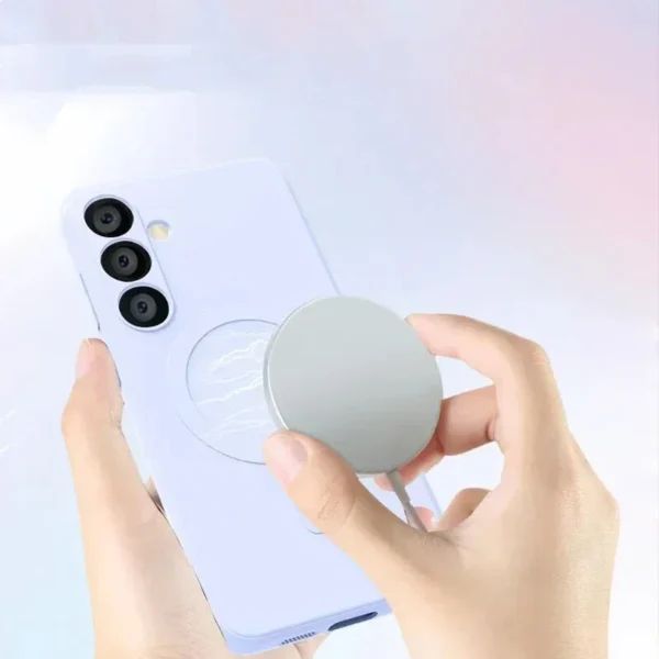 Liquid Silicone Magsafe Case For Samsung Galaxy S25 S24 S23 S22 Ultra Plus FE A55 A15 A35 4G 5G Magnetic Wireless Charging Cover - Image 4
