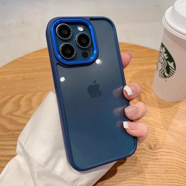 Luxury Transparent Phone Case For iPhone 11 12 13 14 15 16 17 Pro Max Plus Air Clear Shockproof Bumper Cases Cover - Image 6