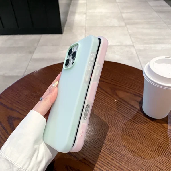 Luxury Candy Color Matte Phone Case For iPhone 11 12 13 14 15 16 17 Pro Max Plus Air Shockproof Bumper Back Cases Cover - Image 4