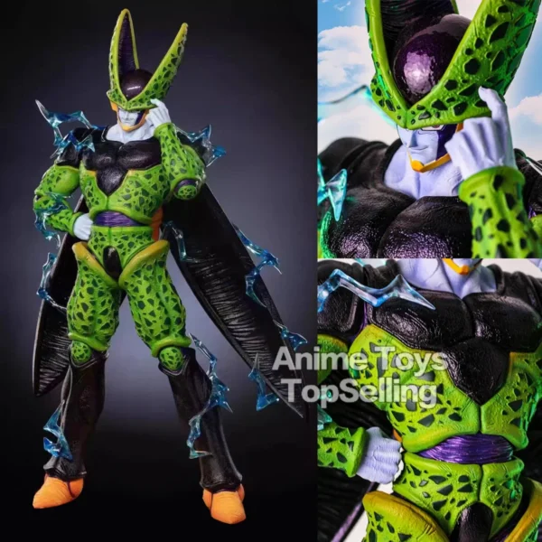 35cm/13.7in Anime Dragon Ball Z Figure Explosion Cell Figure PVC Collectible Model Toys Gifts - Image 7