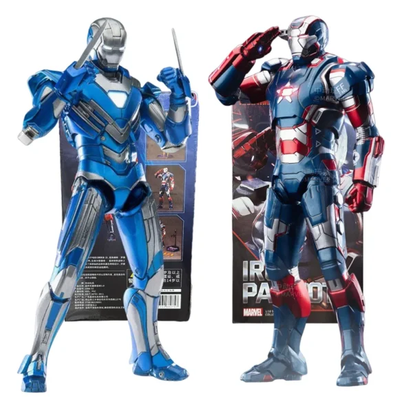 ZD Toys Iron Man Action Figure Iron Patriot MK1-7 MK17 MK33 MK85 MK30 War Machine Legends Avengers Tony Stark Collect Toy Gift - Image 2