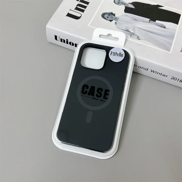Official Same Original Liquid Silicone Phone Case for iPhone 16 15 14 13 12 Pro Max Magsafe Wireless Charging Magnetic Cover - Image 6
