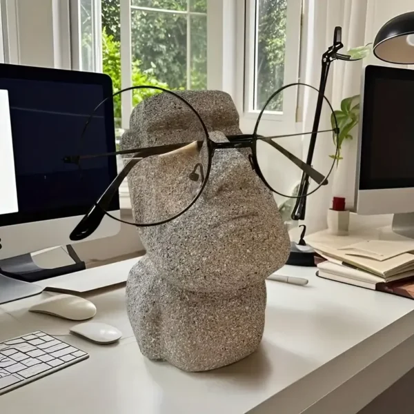 Funny Creative Glasses Holder Decorative Glasse Lenses Stand Office Accessories Figurines Miniatures Room Ornaments Home - Image 7
