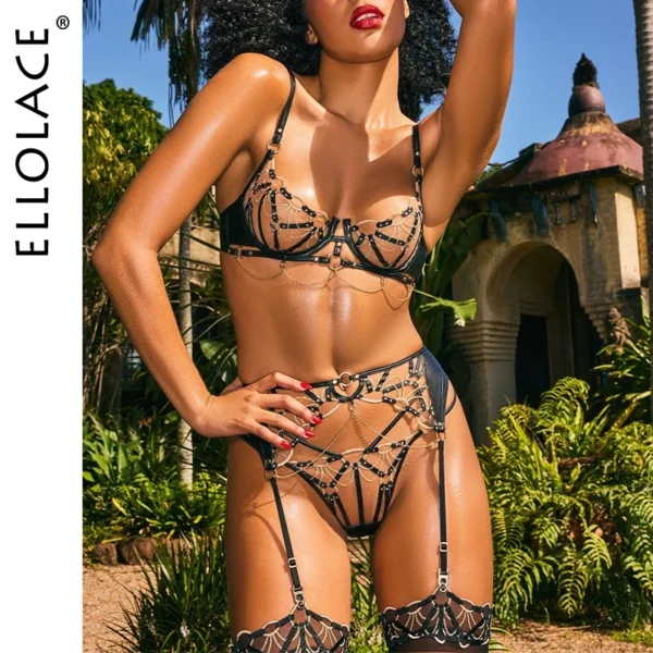 Ellolace Luxury Sexy Lingerie To Catch Hot Erotic Customes Sexy Female Complete Daring Lace Adult Outfits New Call Of The Night - Image 1