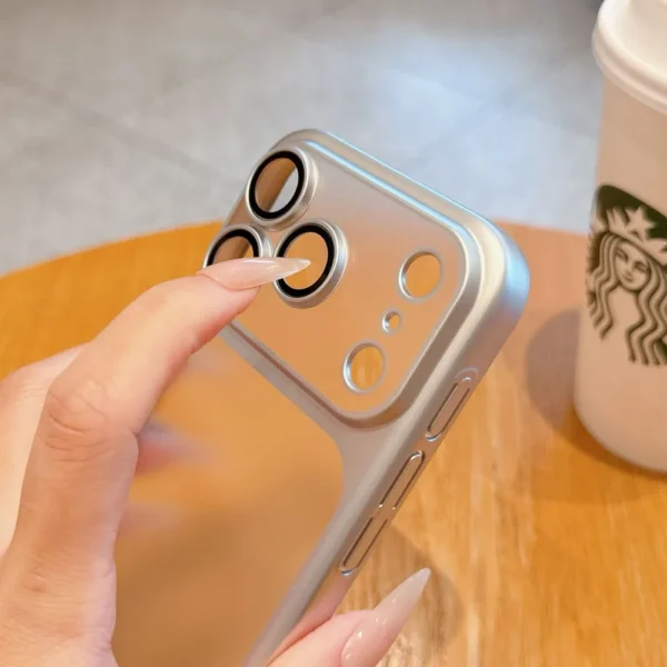 Official Cosmic Orange Plating Frosted Translucent Thin Phone Case For iPhone 17 Pro Max Air Series Bumper Cover for 17 Pro Case - Image 4