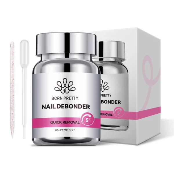 BORN PRETTY 80ml Press-On Nail Debonder 5S Quick Remover False Nail Tips Debonder Removing Glue Faster Dissolve Liquid Manicure - Image 3